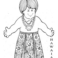 DIBUJOS PARA COLOREAR NIÑOS DEL MUNDO